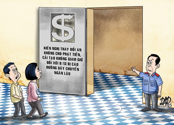 Kháng nghị thay đổi án 9/13 bị cáo đường dây chuyển hơn 5.700 tỉ đồng ra nước ngoài Kháng nghị thay đổi án 9/13 bị cáo đường dây chuyển hơn 5.700 tỉ đồng ra nước ngoài