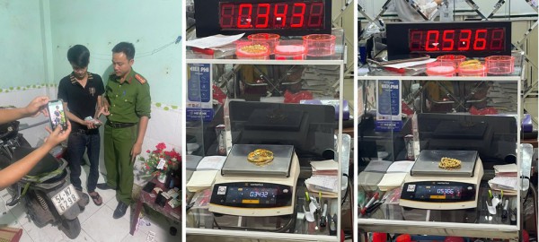 Bảo vệ công ty trộm hơn 1,5 lượng vàng của nữ công nhân