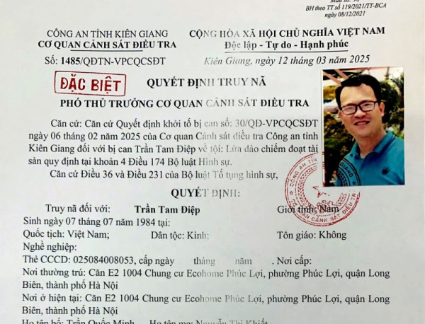 Bắt 2 phóng viên cưỡng đoạt tài sản của nhóm phân lô bán nền trái phép ở Phú Quốc