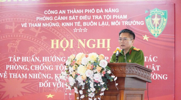 Công an Đà Nẵng: Siết chặt công tác phòng chống tội phạm kinh tế, môi trường từ cơ sở