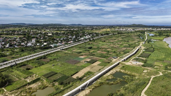 Công an điều tra việc khai thác cát trái phép tại công trình kè ở Quảng Ngãi