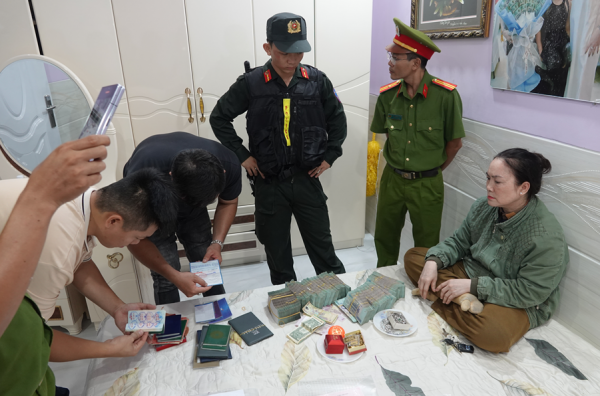 Công an tỉnh Lâm Đồng triệt phá nhóm cho vay nặng lãi ở Phan Thiết