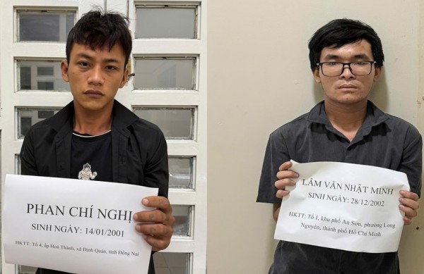Khởi tố 2 bị can thực hiện 5 vụ trộm, cướp tài sản trong 2 ngày