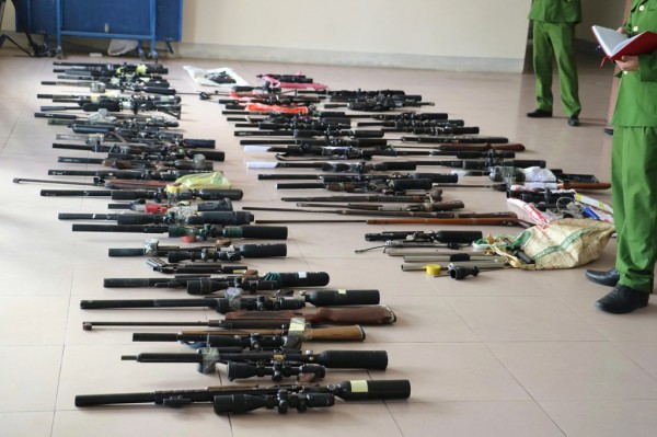 Nghệ An phá đường dây mua bán vũ khí quân dụng quy mô lớn