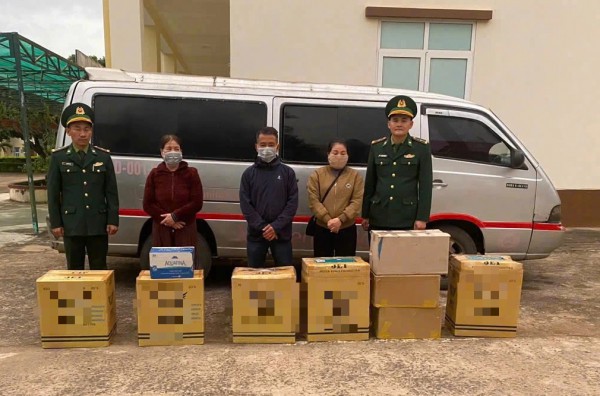 Quảng Trị: Bắt giữ 3 vụ vận chuyển hàng nhập lậu ở biên giới