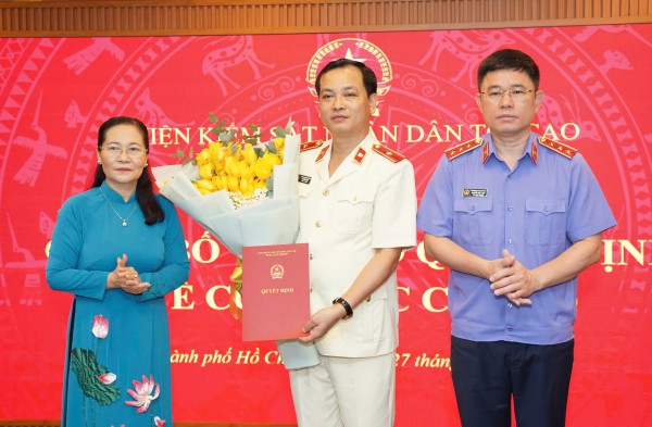 TP.HCM: Bổ nhiệm lãnh đạo Viện KSND TP.HCM và 19 Viện trưởng Viện KSND khu vực