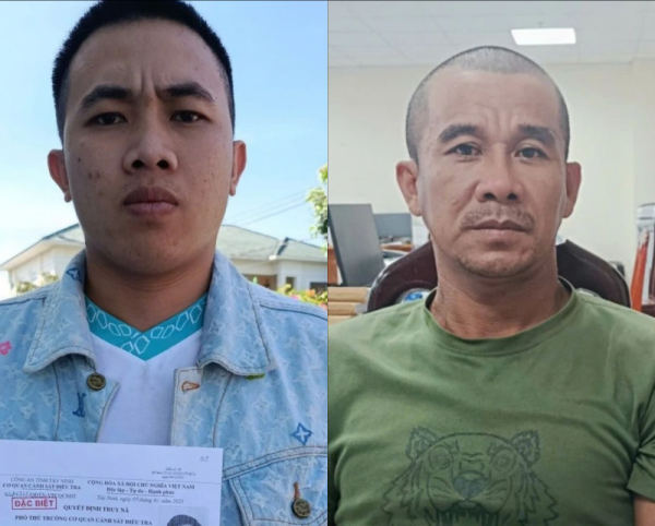 Tây Ninh: Hai người bị truy nã đặc biệt ra đầu thú