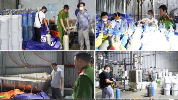 Triệt phá đường dây sản xuất, buôn bán khí cười gần 1.000 tỉ mỗi năm Triệt phá đường dây sản xuất, buôn bán khí cười gần 1.000 tỉ mỗi năm