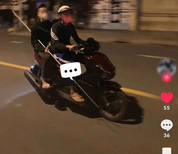 Đà Nẵng: Truy xét nhanh nhóm thiếu niên mang hung khí quay clip 
