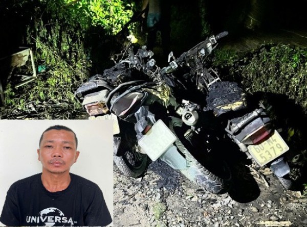 Đồng Nai: Tạm giữ nghi can nhậu xong đốt 3 xe máy để 