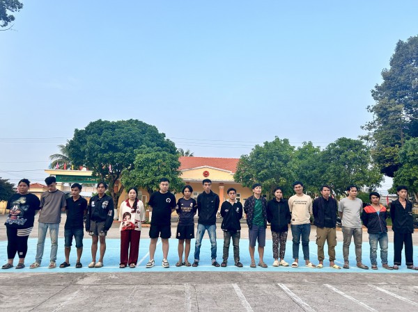 Đồng Tháp: Bắt 16 người nhập cảnh trái phép, có 1 người đang bị truy nã