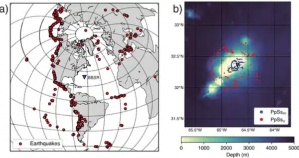 Phát hiện cấu trúc khổng lồ bí ẩn nằm sâu bên dưới đảo Bermuda