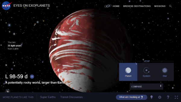 Phát hiện hành tinh bốc mùi trứng thối?