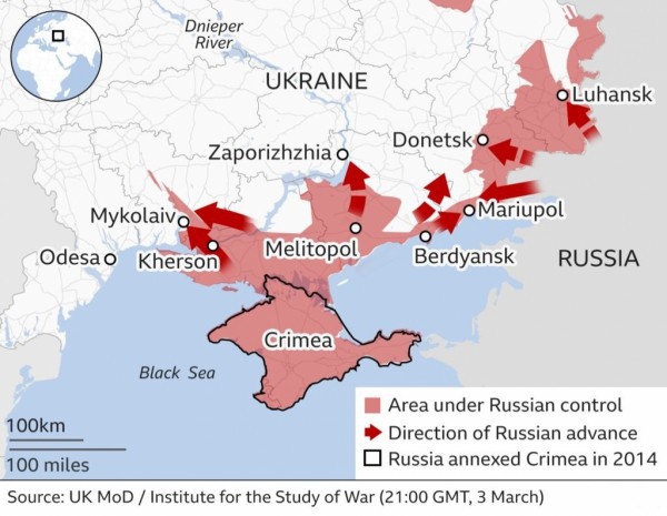 Cách Nga ứng phó với chiến thuật “thắt miệng túi” của Ukraine tại Kherson