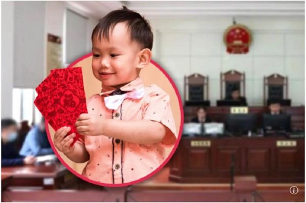 Cậu bé kiện cha đòi lại tiền lì xì tết