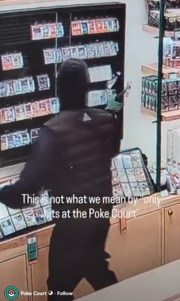 Trộm cửa hàng thẻ bài Pokemon tại Mỹ, số hàng bị cướp hơn 2 tỉ đồng