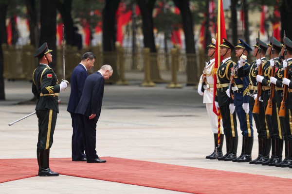 Ông Tập Cận Bình đón tiếp ông Putin tại Bắc Kinh