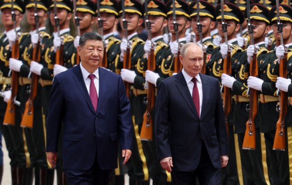 Ông Tập Cận Bình đón tiếp ông Putin tại Bắc Kinh
