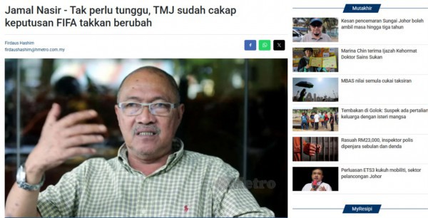 Luật sư FAM thuê bị công kích, huyền thoại Malaysia mong CĐV ngừng thức trắng đêm chờ FIFA