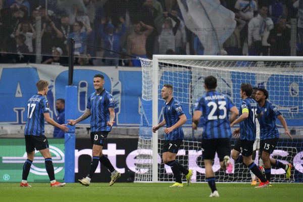 Marseille hòa Atalanta ở bán kết lượt đi Europa League