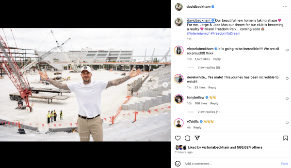 Messi lập kỷ lục tại MLS, David Beckham giới thiệu ‘giấc mơ’ thành hiện thực Messi lập kỷ lục tại MLS, David Beckham giới thiệu ‘giấc mơ’ thành hiện thực