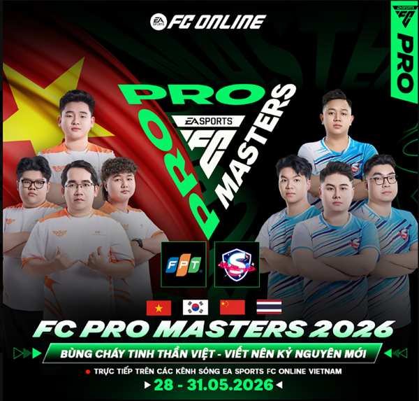 Thế hệ mới, khát vọng mới: Việt Nam hướng tới FC Pro Masters 2026