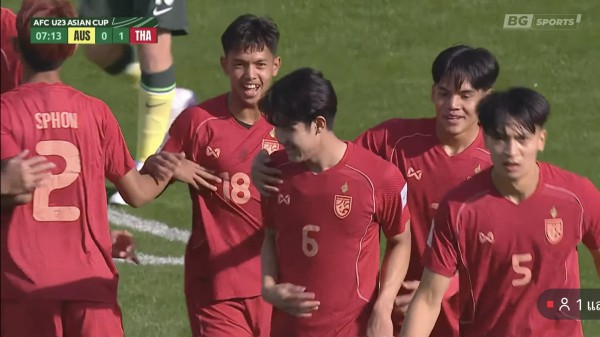 U.23 Thái Lan vừa ghi bàn đã dính thẻ đỏ, thua ngược đau đớn U.23 Úc