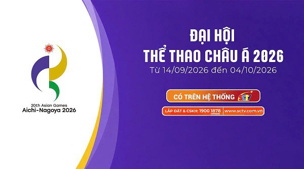 ASIAD 20: Ngày hội thể thao lớn nhất châu lục đến gần khán giả SCTV