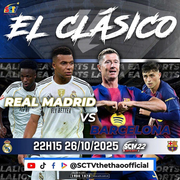 El Clásico 2025: Đại chiến vương quyền – khi Bernabéu rực lửa!