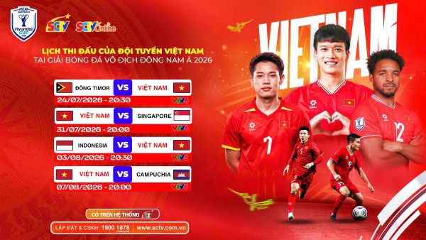 Hyundai ASEAN Cup 2026: ”Đại tiệc” bóng đá Đông Nam Á chính thức khởi tranh - có trên hệ thống SCTV