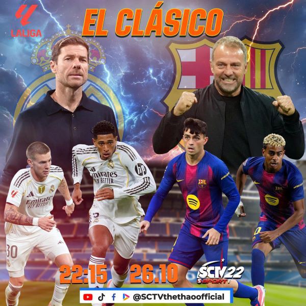 VÒNG 10 LALIGA EA SPORTS 2025/26: Siêu kinh điển, đại chiến, derby và nhiều hơn nữa