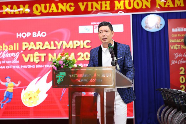 100 VĐV tham dự giải Pickleball Paralympic Việt Nam 2026 – 