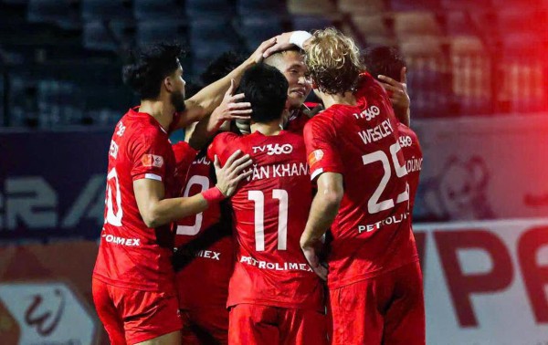 Bảng xếp hạng V-League mới nhất: Thanh Hóa chìm sâu dưới đáy cùng HAGL, Hải Phòng bị văng khỏi tốp 3