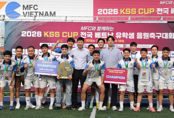 Bất ngờ xuất hiện cúp Kim Sang-sik tại Hàn Quốc: Các đội bóng sinh viên Việt Nam tranh tài