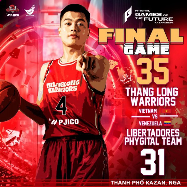 CLB Thang Long Warriors bất ngờ vô địch giải bóng rổ thể thức mới lạ tại Nga