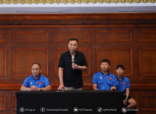 Chủ tịch VFF Trần Quốc Tuấn nói cực hay với đội tuyển Việt Nam, đặt ra mục tiêu ‘khủng’: Đó là…