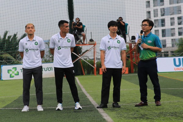 Công Phượng, Xuân Trường và Minh Vương lan tỏa cảm xúc mạnh mẽ ở giải sinh viên UEH