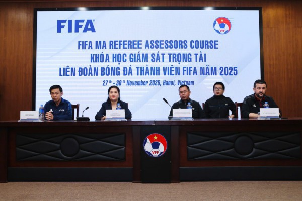 FIFA nói lời đặc biệt cảm ơn VFF, mong mỏi Việt Nam có nhiều trọng tài đẳng cấp thế giới