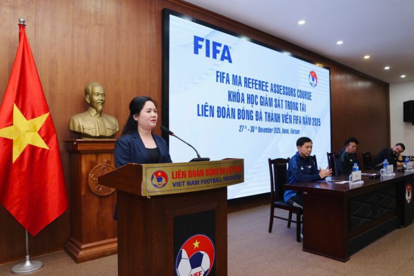 FIFA nói lời đặc biệt cảm ơn VFF, mong mỏi Việt Nam có nhiều trọng tài đẳng cấp thế giới