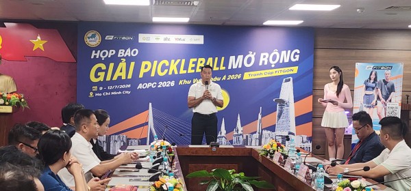 Giải pickleball châu Á mở rộng trở lại TP.HCM với tiền thưởng rất hấp dẫn