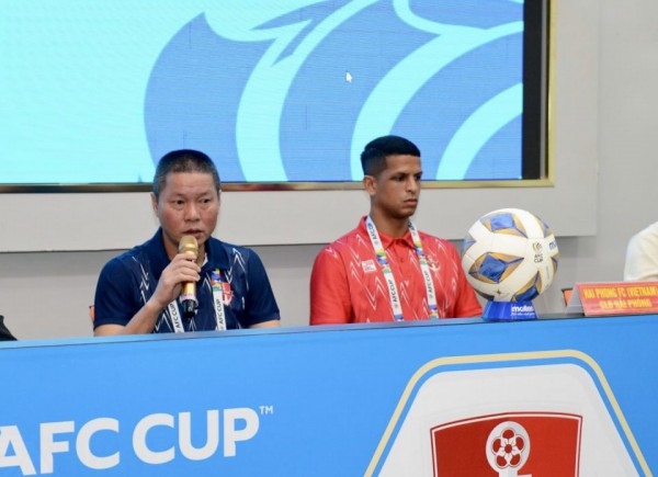 HLV Chu Đình Nghiêm: "Hải Phòng sẽ nỗ lực giành chiến thắng trước khi chia tay AFC Cup"