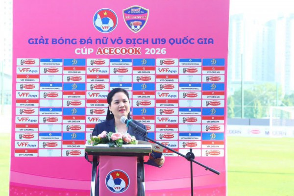 HLV Mai Đức Chung tìm nhân tài tại giải bóng đá nữ vô địch U.19 quốc gia - Cúp Acecook 2026