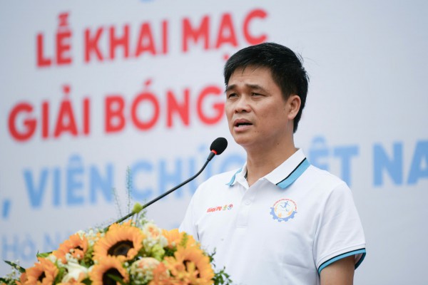 Khởi tranh giải bóng đá công nhân, viên chức Việt Nam khu vực phía bắc