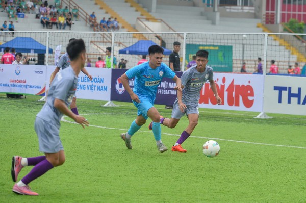 Khởi tranh giải bóng đá công nhân, viên chức Việt Nam khu vực phía bắc