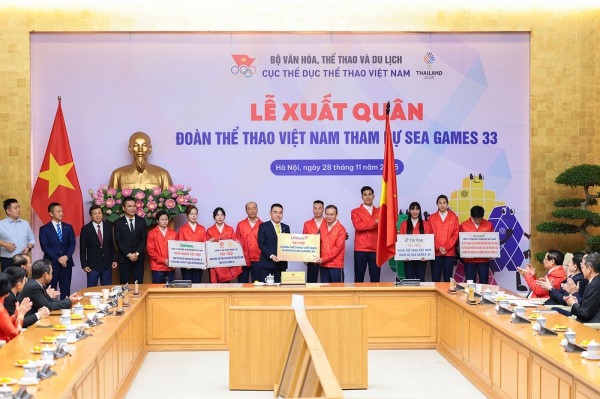 LPBank ‘tiếp lửa’ Đoàn Thể thao Việt Nam chinh phục ‘giấc mơ vàng’ tại SEA Games 33
