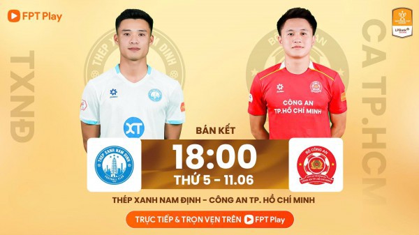 Lịch thi đấu Cúp quốc gia hôm nay: Ninh Bình đại chiến Thể Công Viettel, Nam Định quyết thắng CLB CA TP.HCM