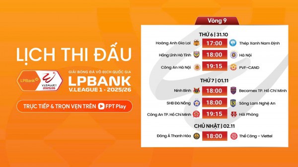Lịch thi đấu V-League hôm nay: Cơ hội vàng cho HAGL quật khởi, Hà Nội khẳng định vị thế