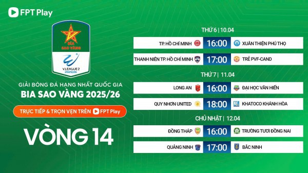 Lịch thi đấu hạng nhất rất hay: Trường Tươi Đồng Nai sẽ thắng dễ Đồng Tháp, băng băng về đích?