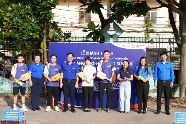 TCP Việt Nam hoàn thành 15 Không Gian Thể thao Thanh Niên trên toàn quốc