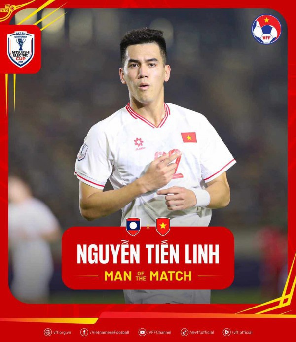 Tiến Linh được AFF vinh danh, mong chờ đấu Indonesia